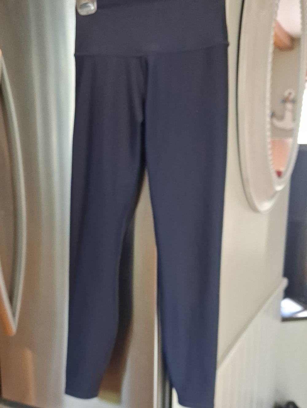 ALO Yoga Navy High-Waist Leggings